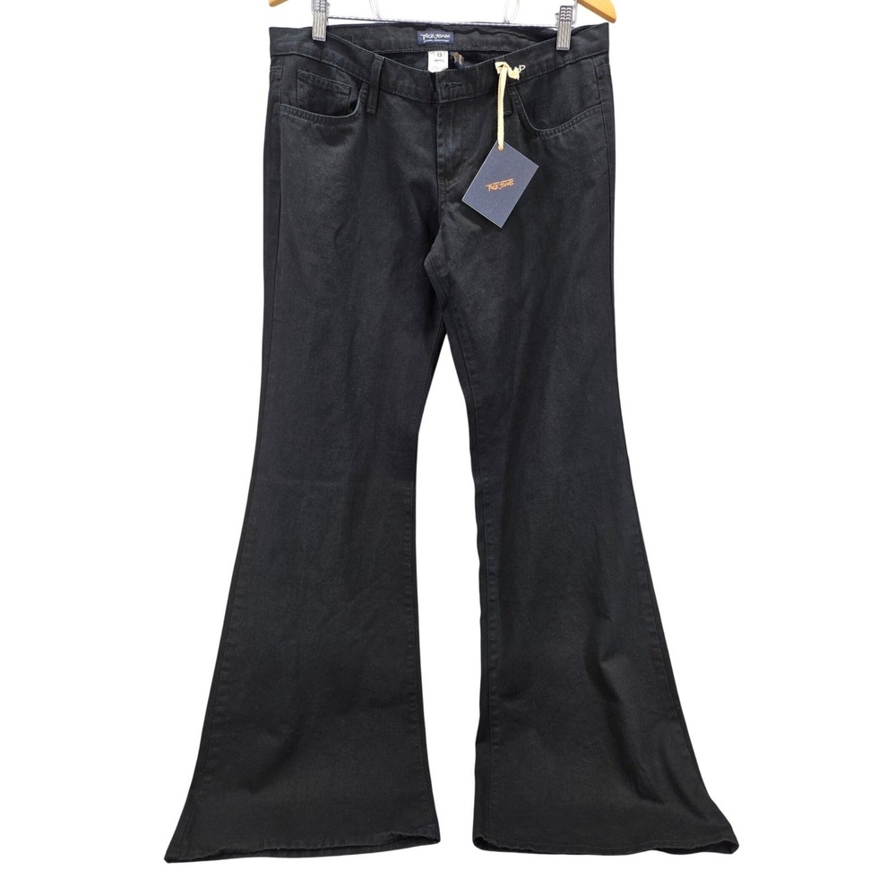 NOS TRUCK JEANS Women's Black Flare Jeans Original American Ride Grunge 13